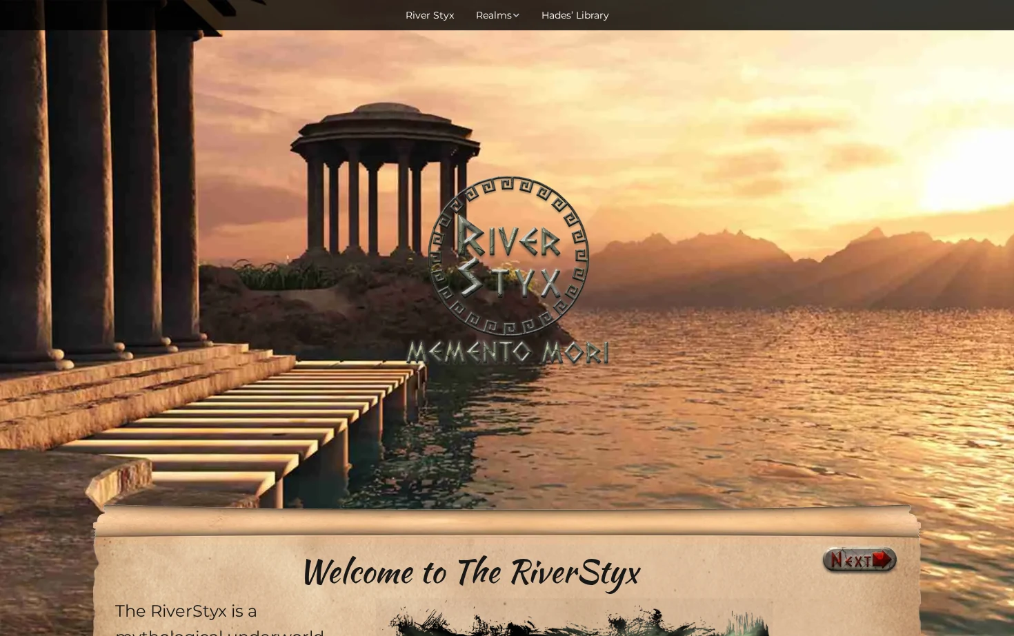 RiverStyx 页面快照